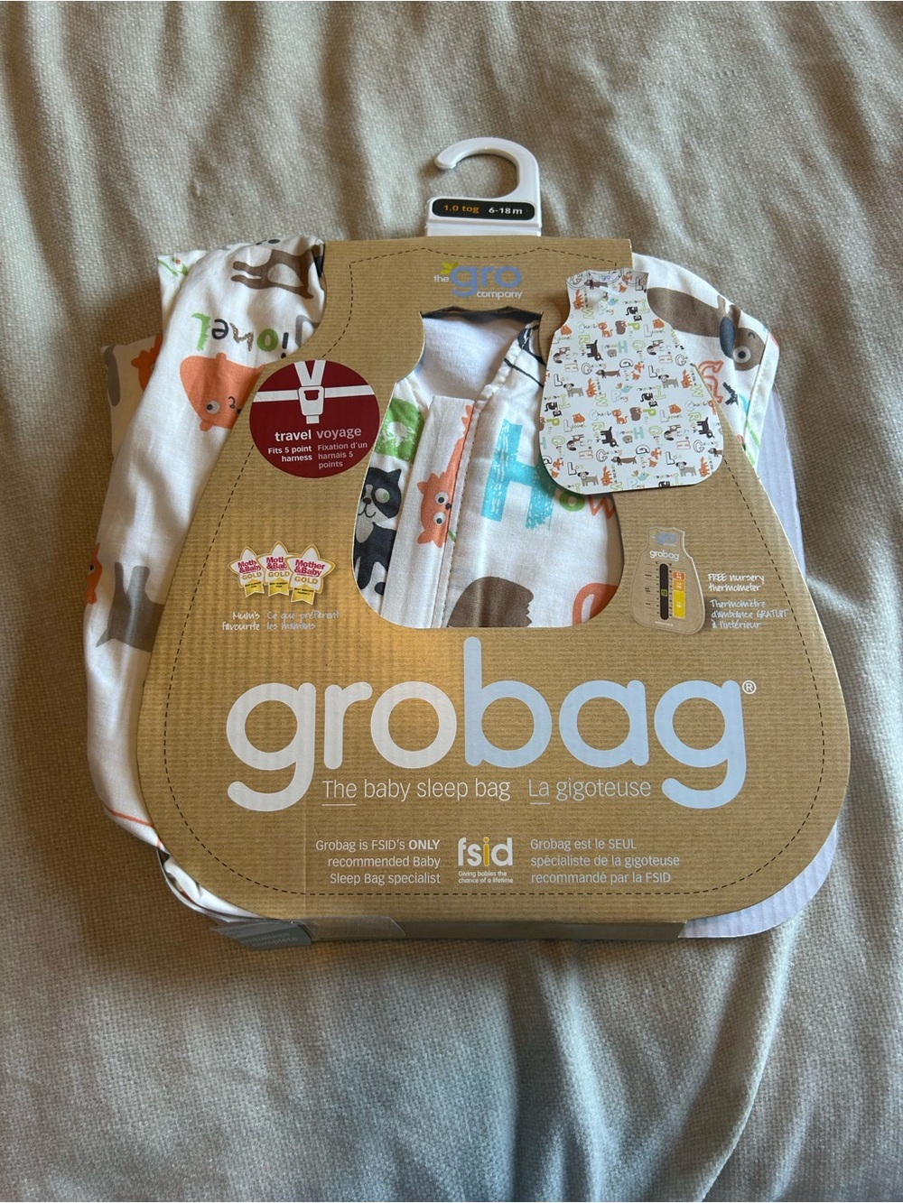Grobag sleep sack 6-18 months NWT